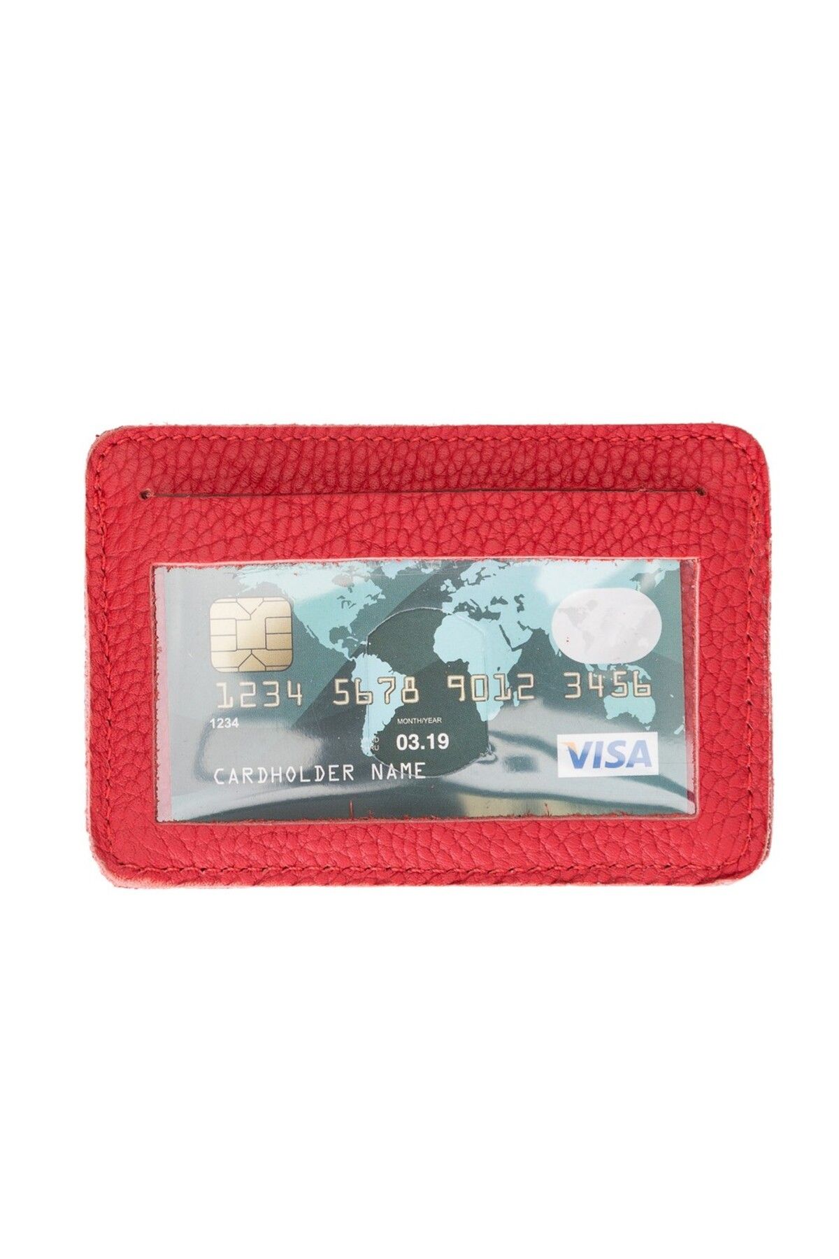 PLM-Leather Coin Purse Func Erc2 Red 2