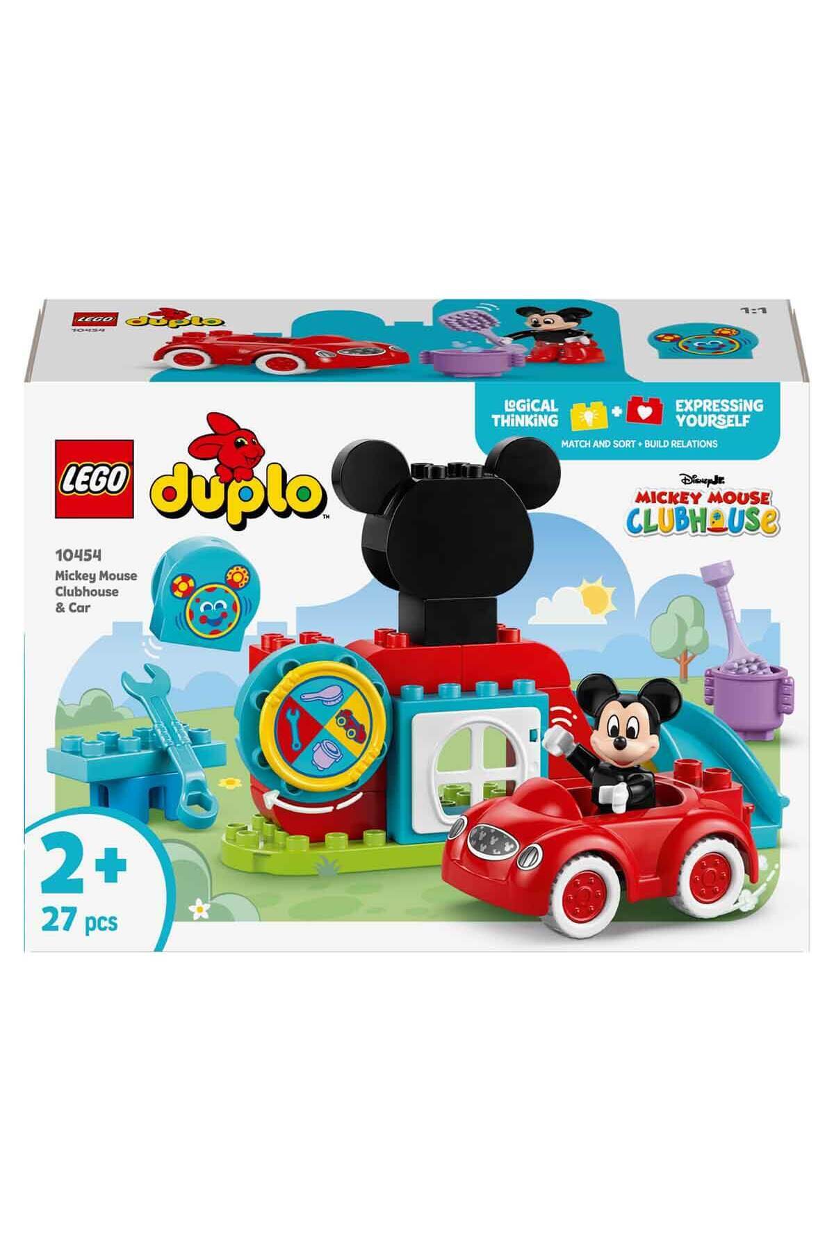 LEGO DUPLO Disney Mickey Fare’nin Kulüp Evi ve Arabası 10454 - 2 Yaş ve Üzeri Çocuklar için fotoğrafı 3 (önizleme)