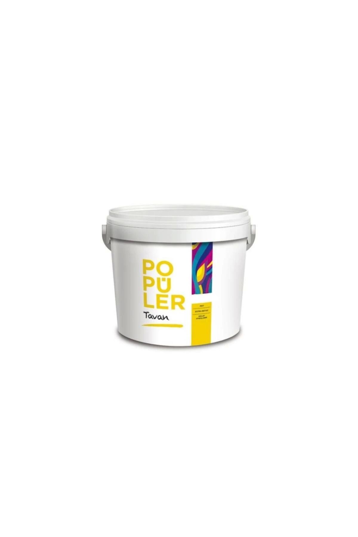 Polisan Popüler Tavan Boyası Mat Beyaz 10 KG
