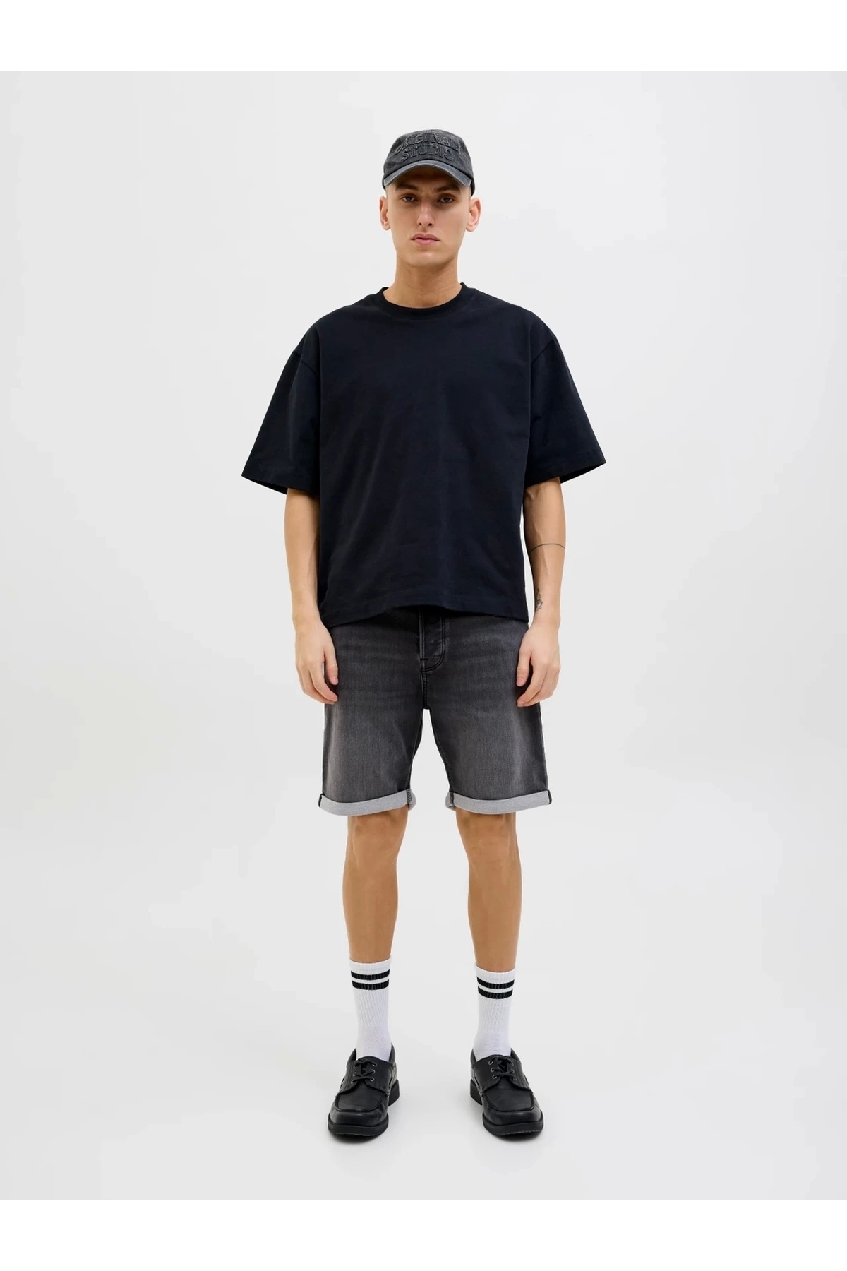جک اند جونز شلوارک مردانه Jack&jones 12269501 - مشکی