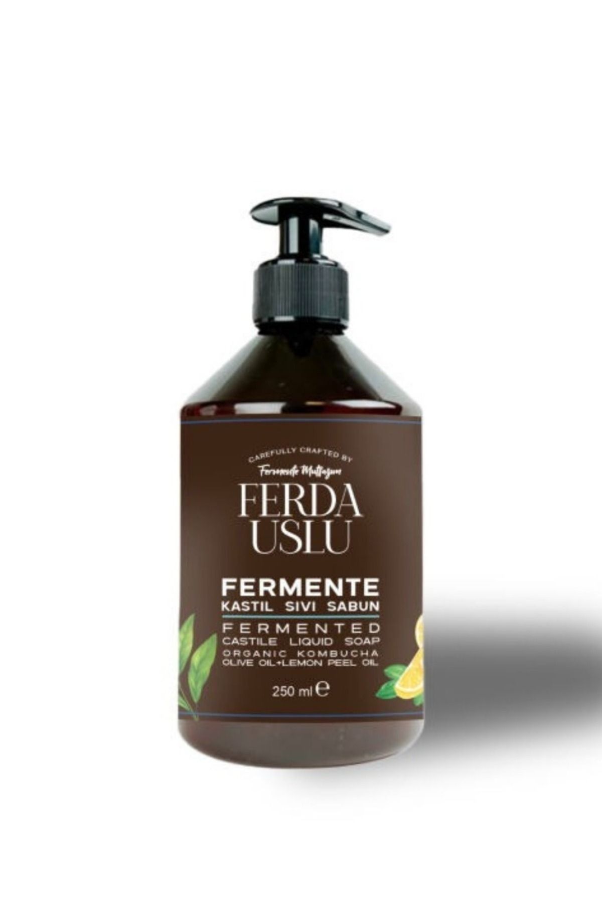 Fermente Mutfağım-Kombucha Extract Liquid Soap - 3 Hand & Face Purifying Moisturizer 250 ml 2