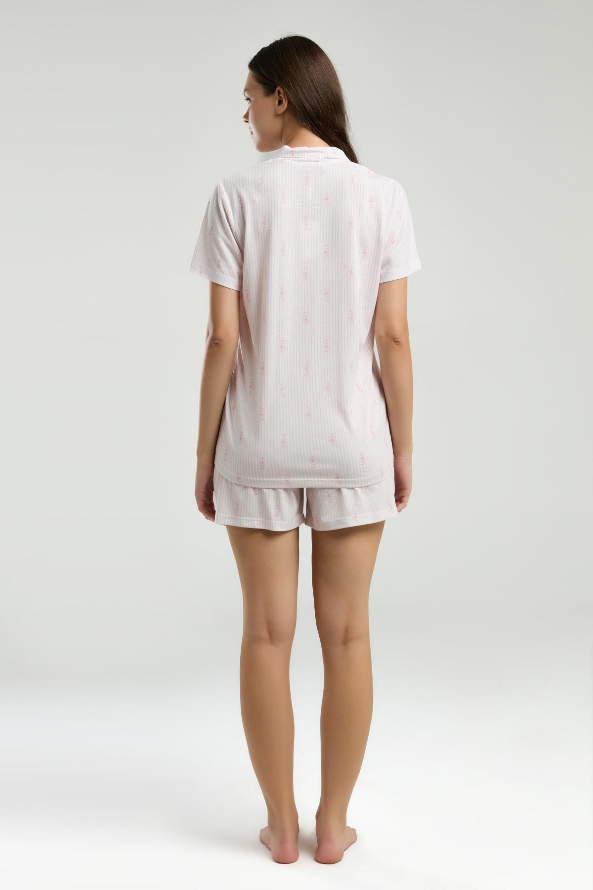 Arnetta-Women's Shirt Shorts Set 5