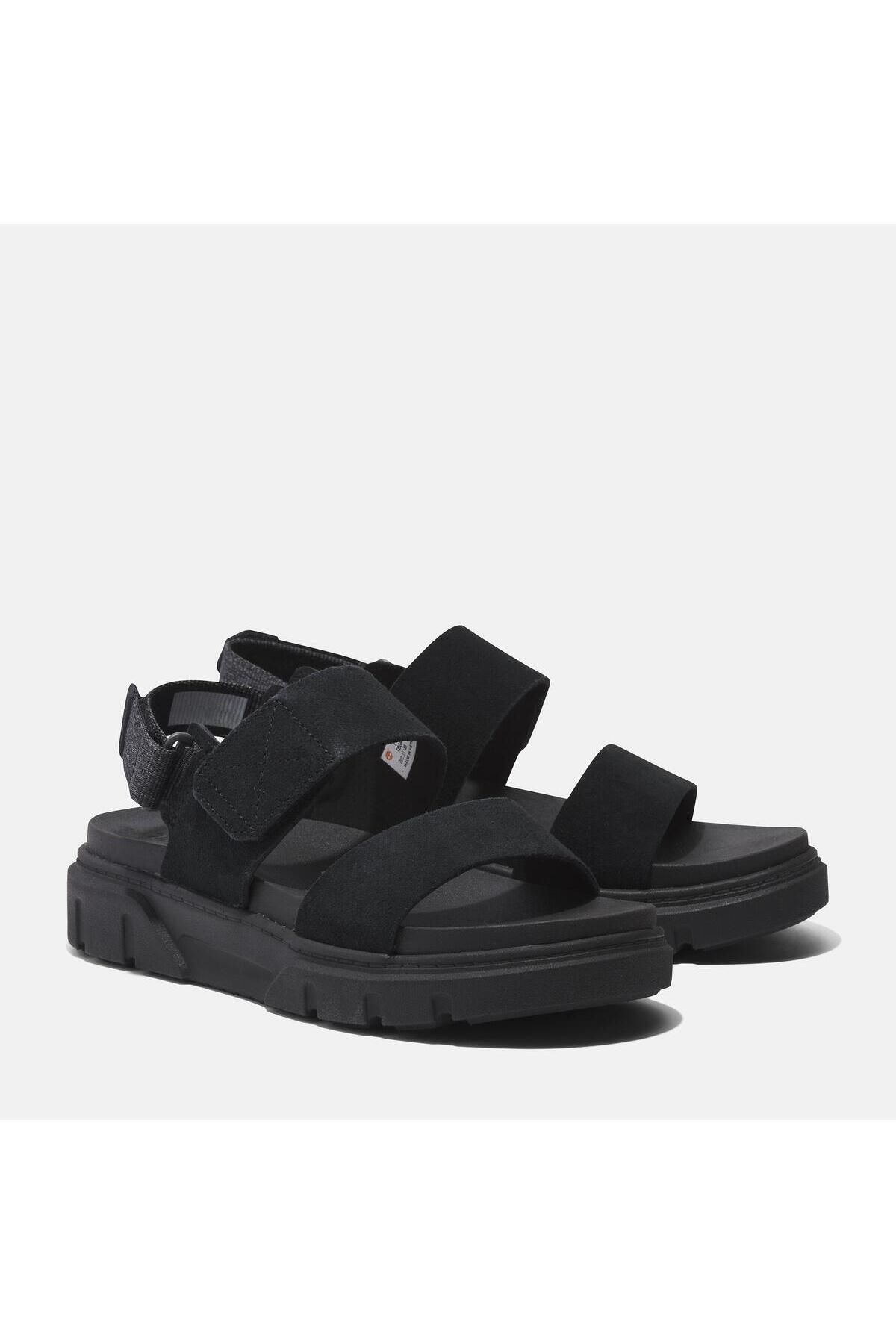 صندل سیاه زنانه پشتی TB0A61N4EK41 اورجینال Timberland