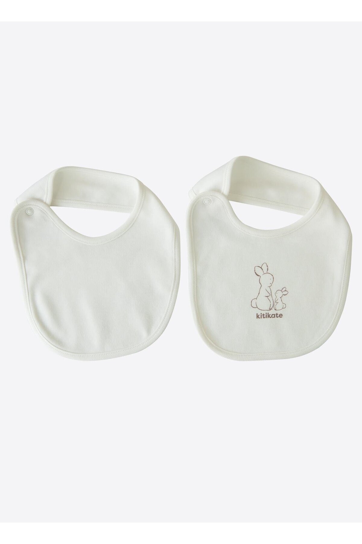 kitikate Organik New Basic 2'li Önlük Ekru fotoğrafı 3 (önizleme)