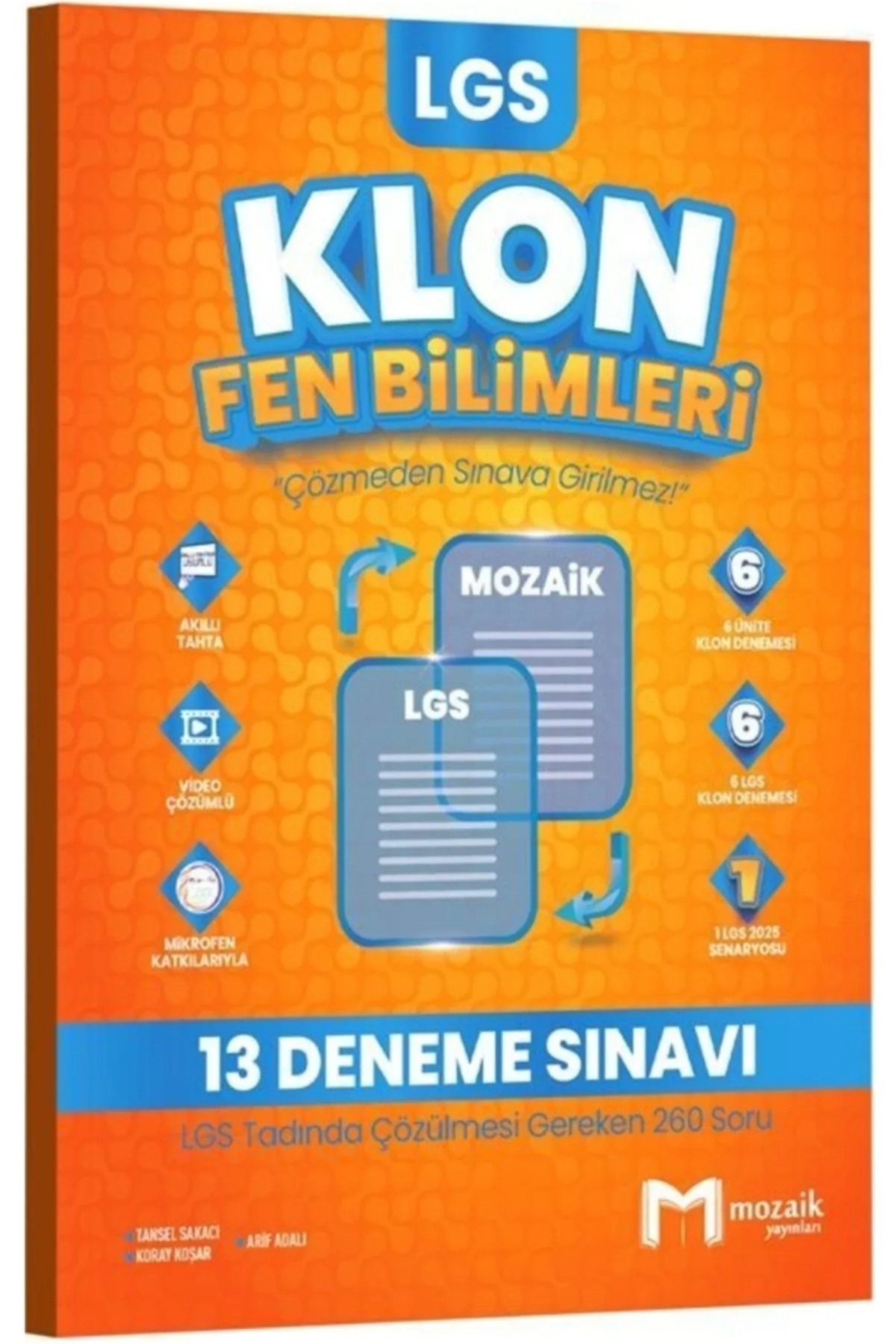 Son Viraj Yayınları Mozaik Yayınları 8. Sınıf LGS Fen Bilimleri
