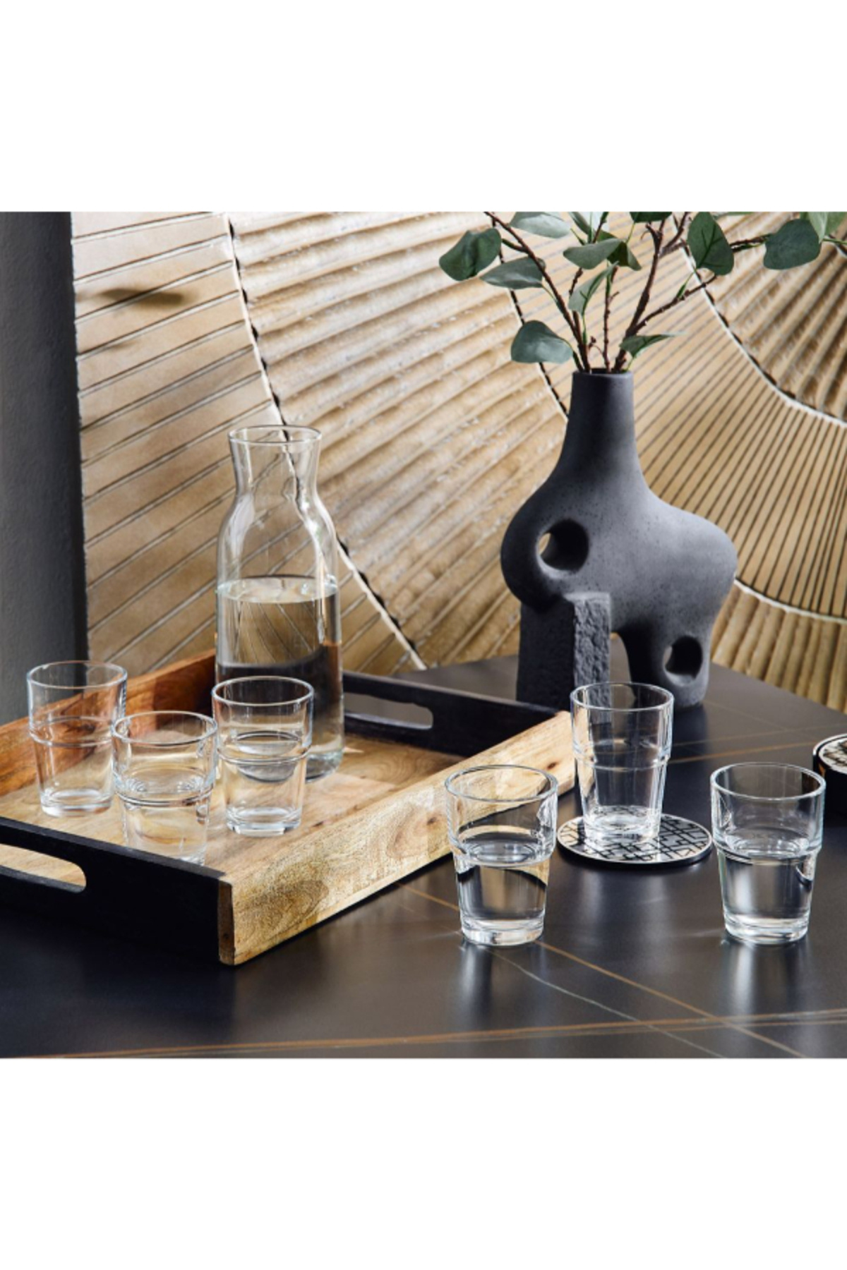 Home Box Atlas 6-Piece Glass Set - 200 ml