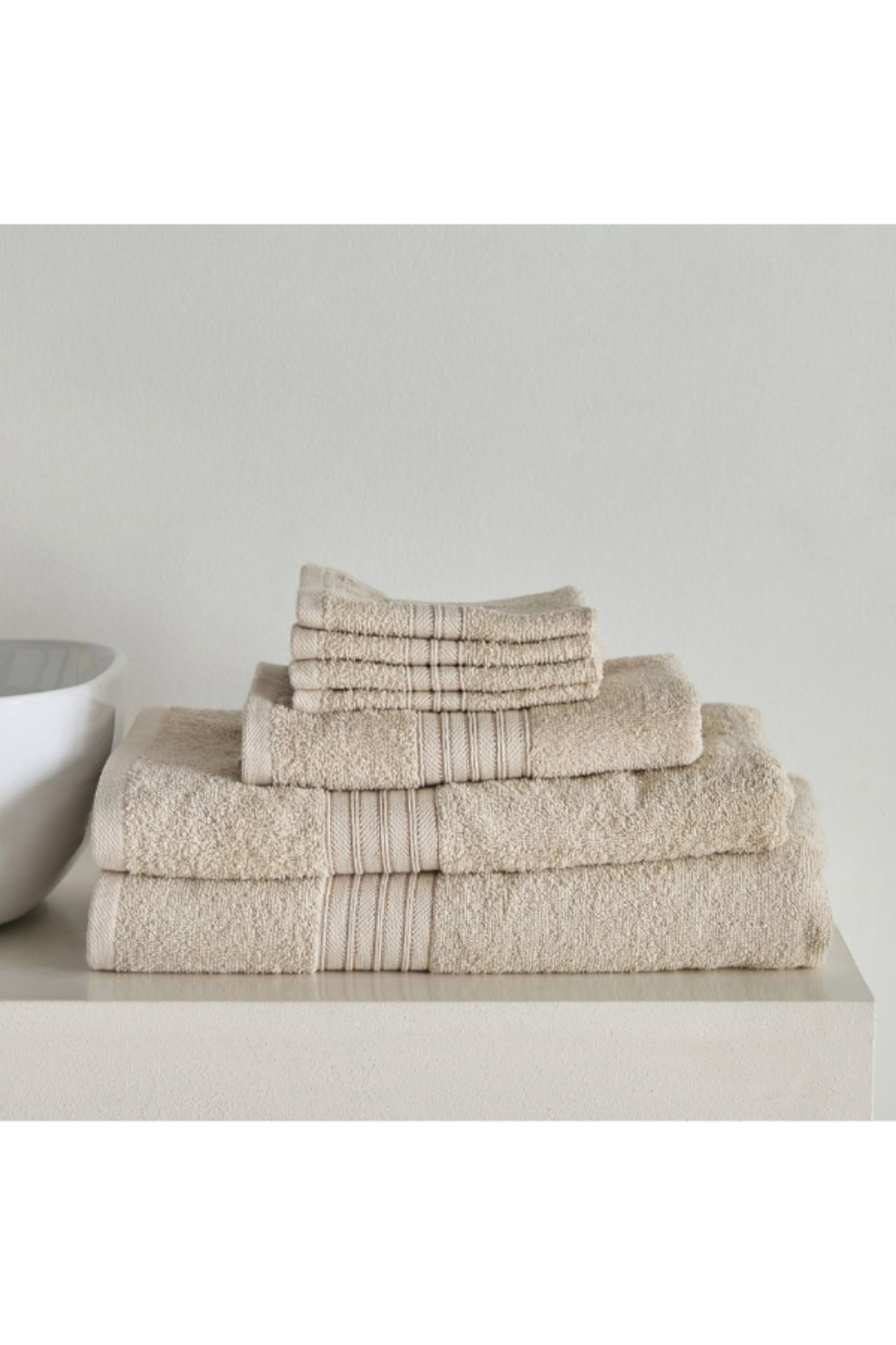 Home Box Essential Carded 4-Piece Face Towel Set - 30x30 cm