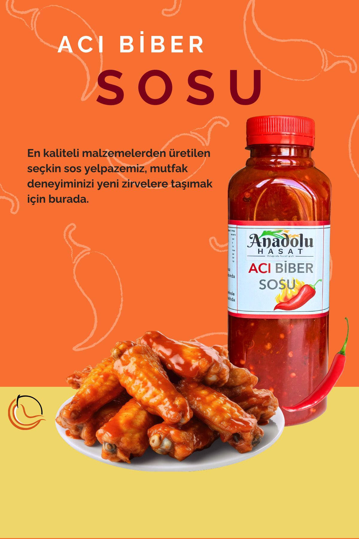 ANADOLU HASAT Acı Biber Sosu-500Gr