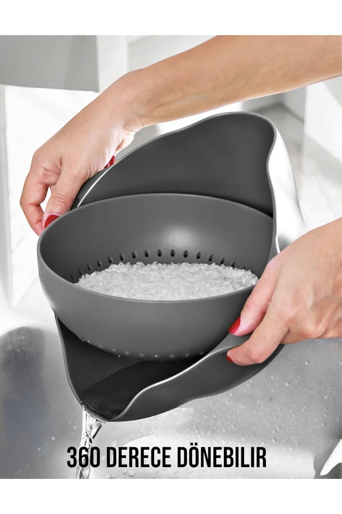 Nesto Home-360 Degree Rotatable Strainer Multi-Purpose 1