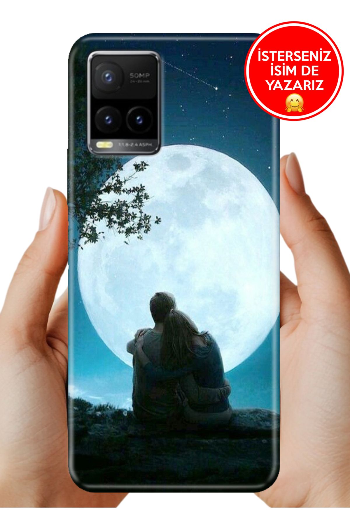 Cekuonline Vivo Y32 / Y33S Uyumlu Kılıf Desenli Baskılı Kamera Korumalı ZRR Silikon Ömür Boyu
