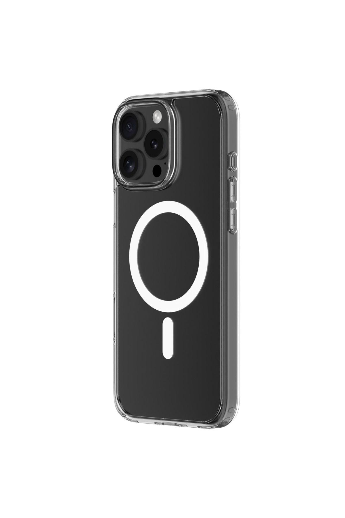 QDOS-جراب Hybrid Drop Snap لهاتف Iphone 16 Pro Max، شفاف - Magsafe، درجة عسكرية، حماية من السقوط حتى 3 أمتار. 5