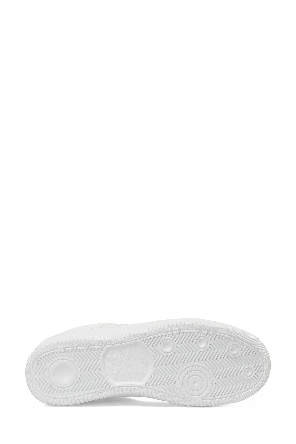 Kinetix-Men's Comfort Sole Microfiber White Sneaker Sports Shoes - Men Sport Shoes 7
