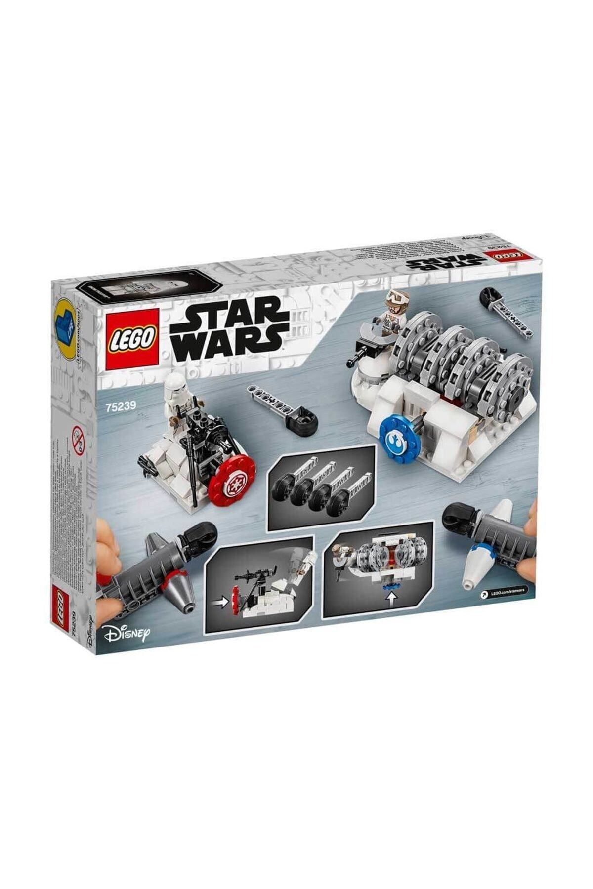 LEGO-Star Wars Hoth Generator Attack - Action Battle 75239 3