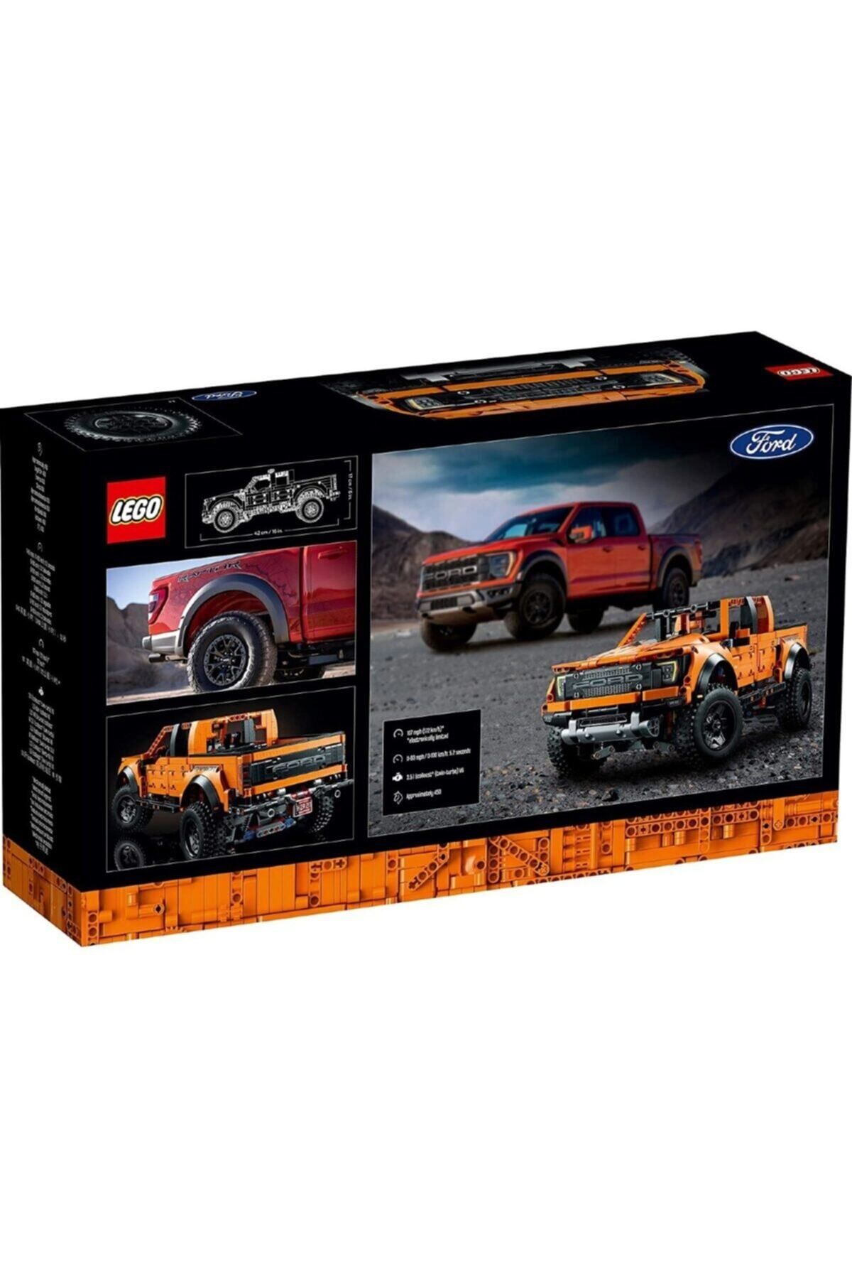 LEGO-42126 Lego® Technic, Ford F-150 Raptor, 1379 Pieces, Age +18 6
