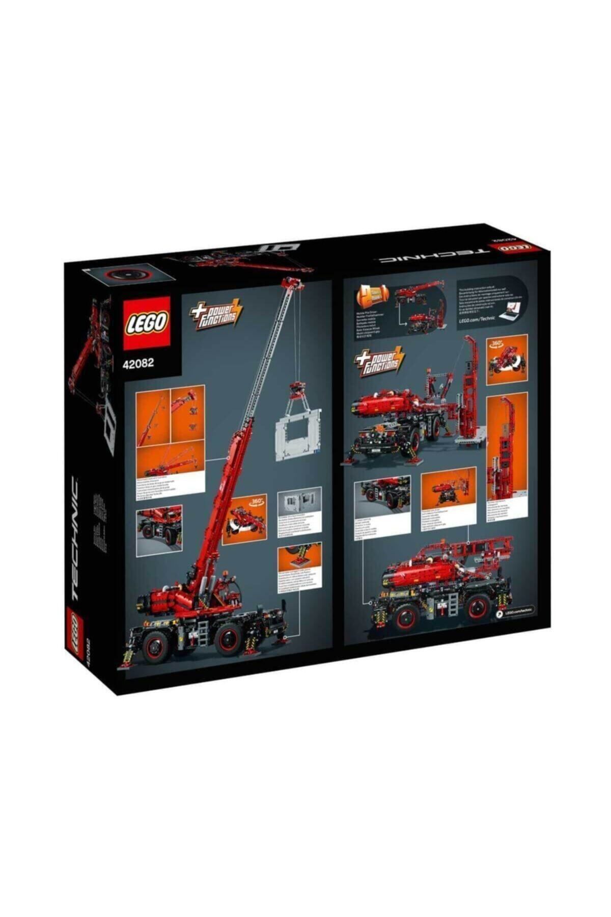 LEGO-42082 LEGO Technic Terrain Crane 3
