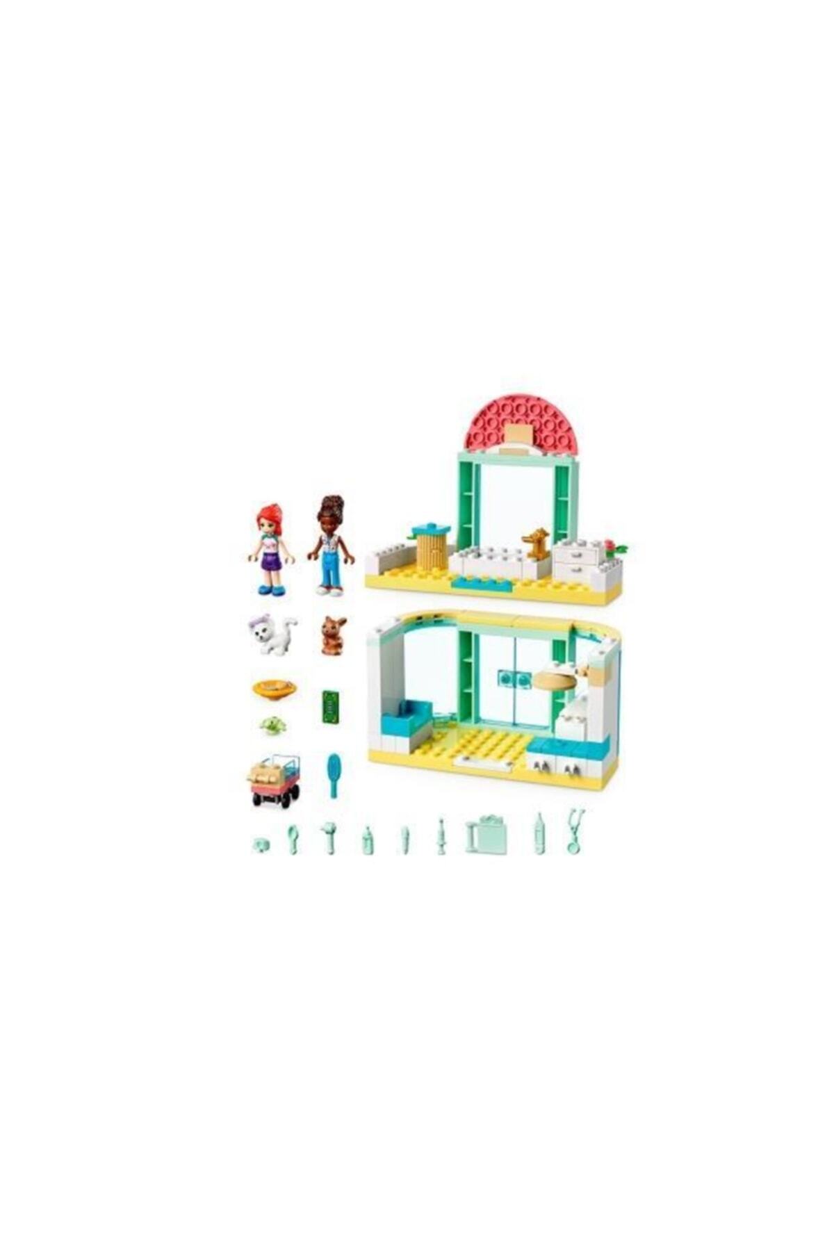 کلینیک حیوانات خانگی فرندز ۴۱۶۹۵ – ساخت خلاقانه اسباب‌بازی شامل اسباب‌بازی گربه برای کودکان