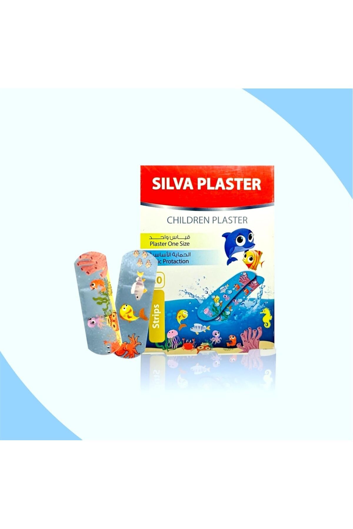 Silva-Children Plaster Waterproof 25-Strips | Fun & Colourful Bandages for Kids | Designed for all-d 4