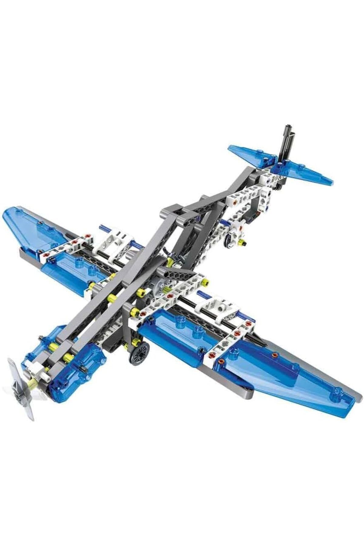 Generic-Clementoni Science & Play (Mechanics Lab)- Aeroplanes & Helicopters Building Set- Build 10 Different 2