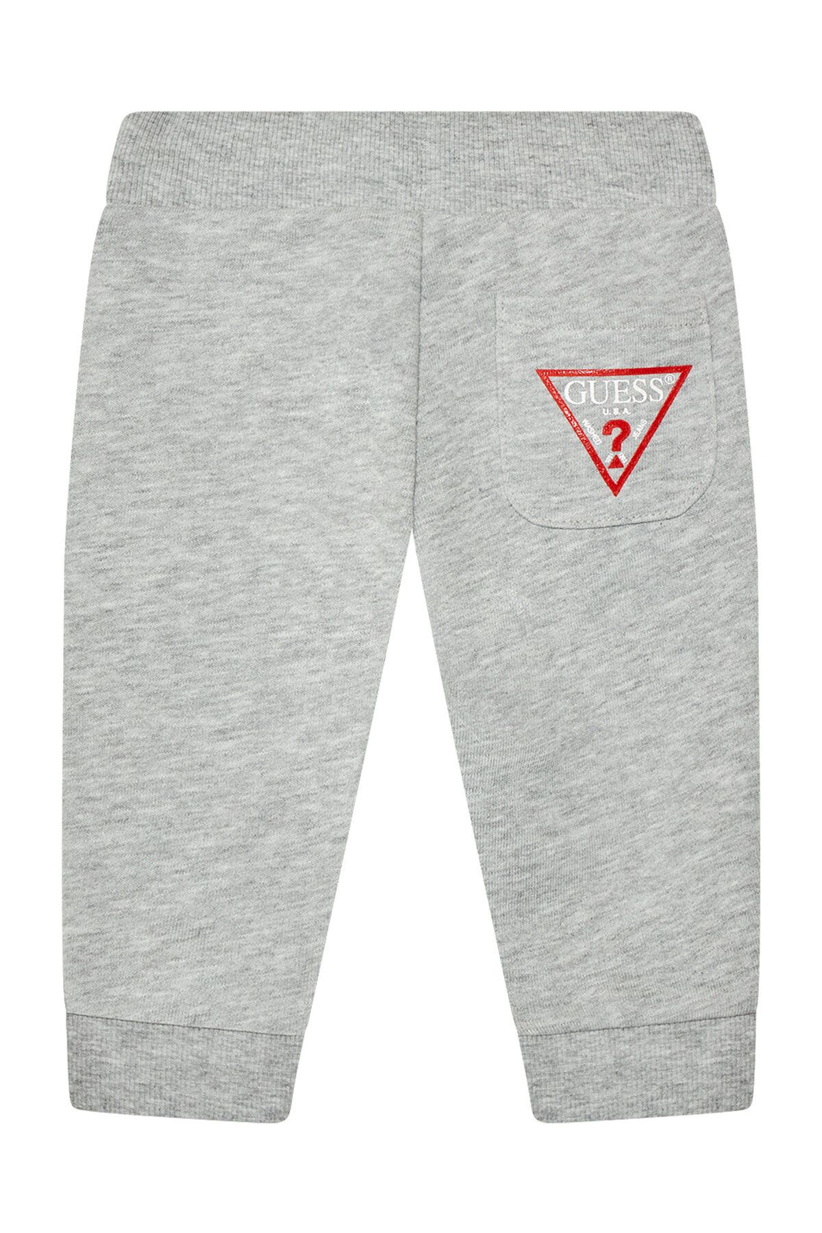 Guess-Spodnie dresowe czarne dziecięce 2