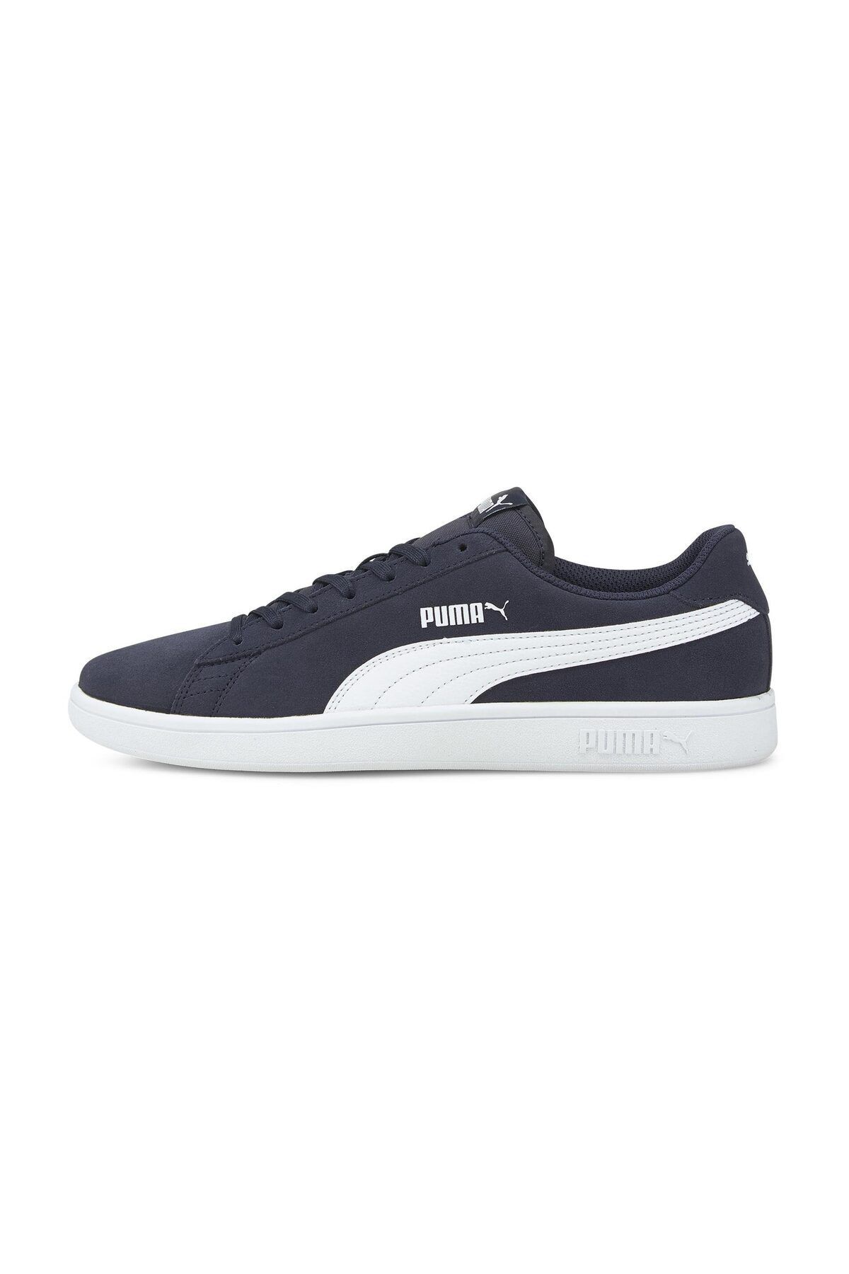 Puma-SMASH V2 Navy Blue Unisex Sneakers100325479 6