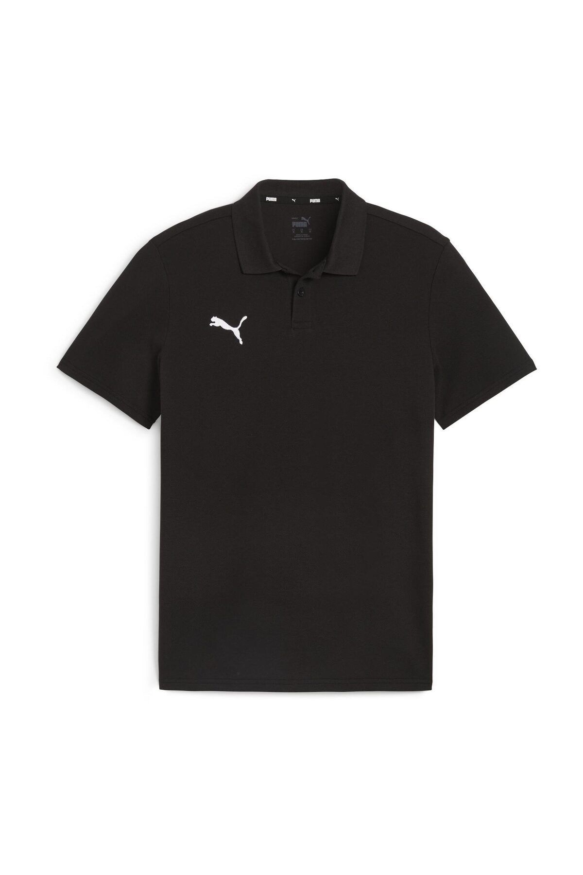 Puma Teamgoal Casuals Polo Pánske futbalové tréningové Polo tričko65860503 Čierne