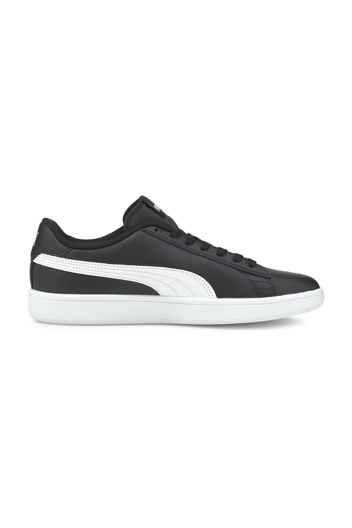 Puma-SMASH V2 L Schwarz WEISS Unisex Leder Sneaker100323982 10