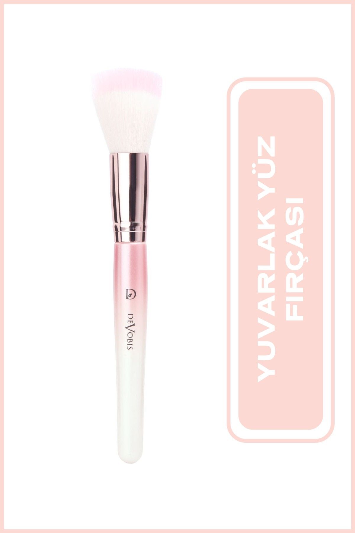 برس صورت گرد Devobis Golden Rose