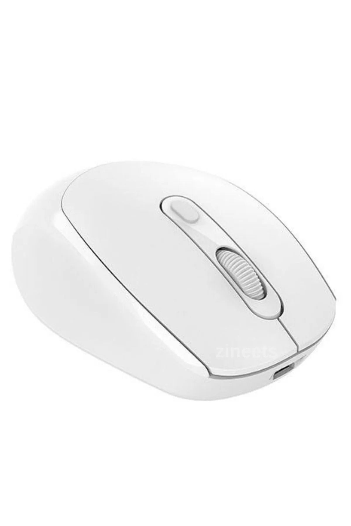 lumed Çift Modlu Kablosuz Bluetooth Mouse Şarj Edilebilir Sessiz Tıklama Mouse Tablet Telefon PC Uyumlu