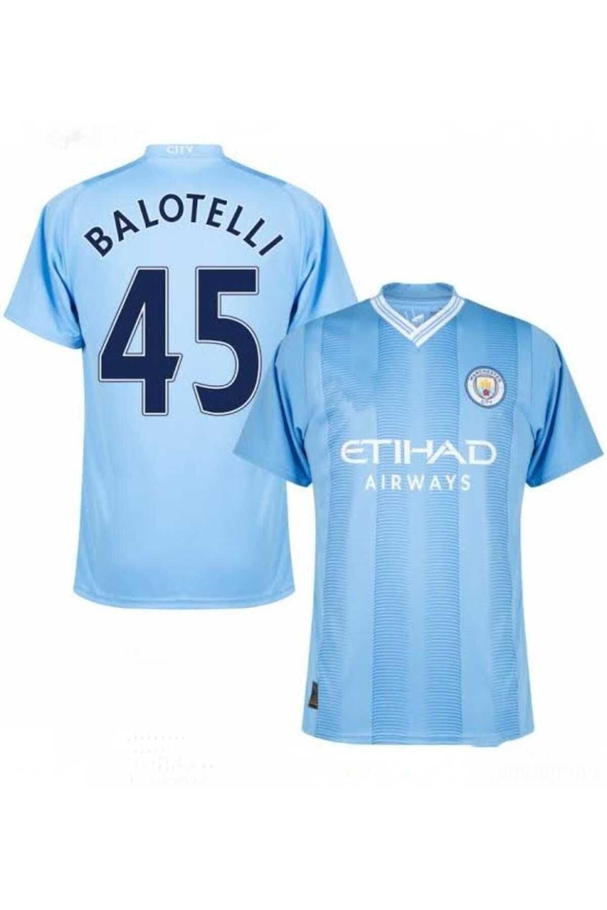 jabuka Manchesterr/Cityy Mario Balotelli 2023-24 Sezonu İç Saha Forması