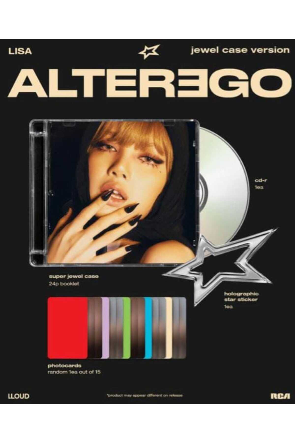tays store LISA (BLACKPINK) – [Alter Ego] Jewelcase Vers. Albüm