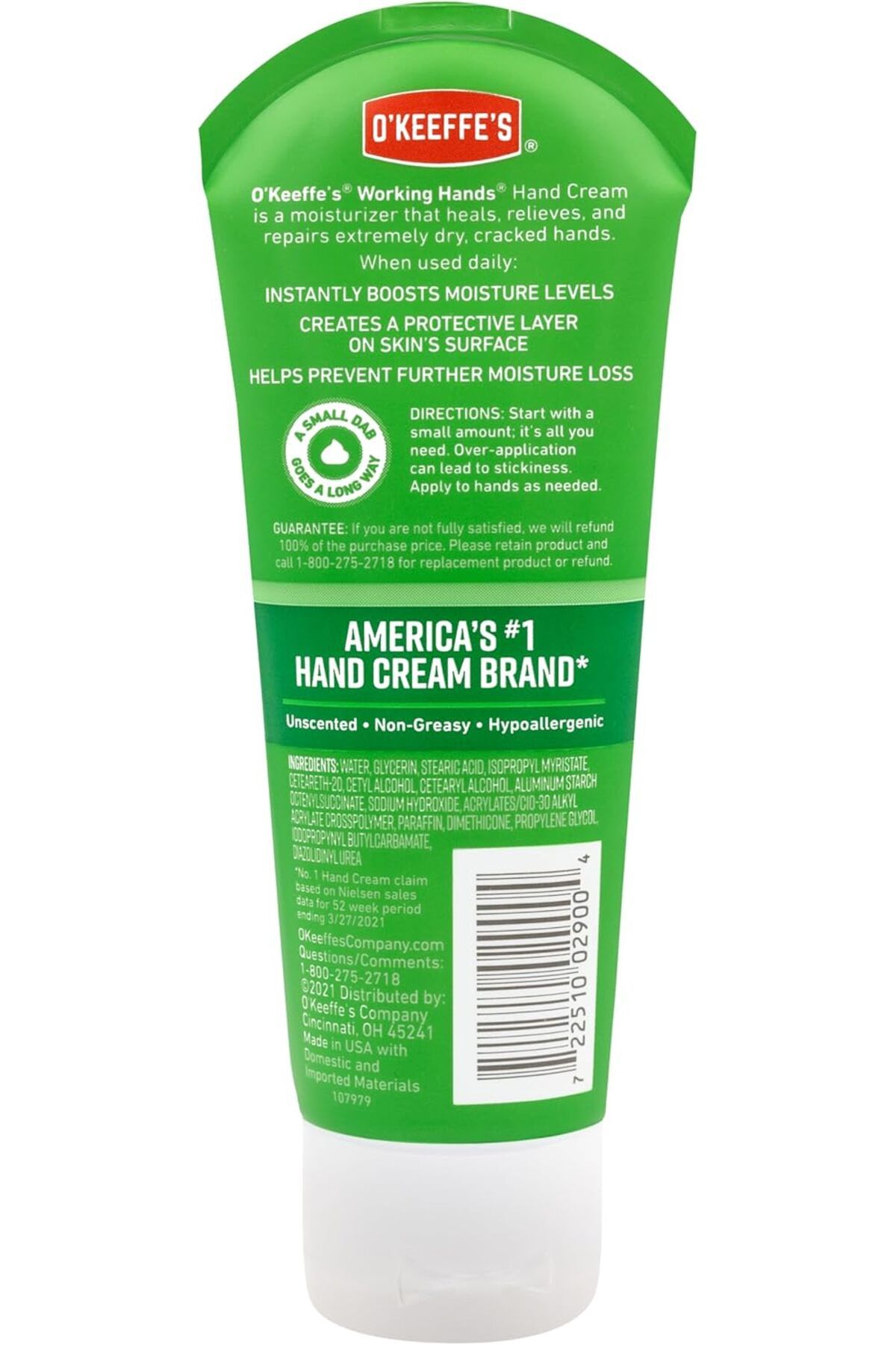 COOYA-Working Hands Hand Cream for Extremely Dry, Cracked Hands, Heals, Relieves and Repairs 7