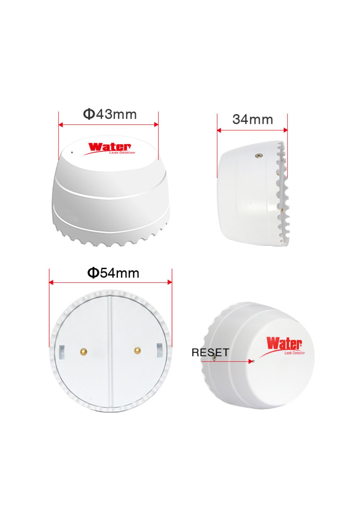 Choice-Tuya Wifi Water Leak Detector Flood Sensor Smart Life App Remote Monitoring Flood Alert Overflow ... 6