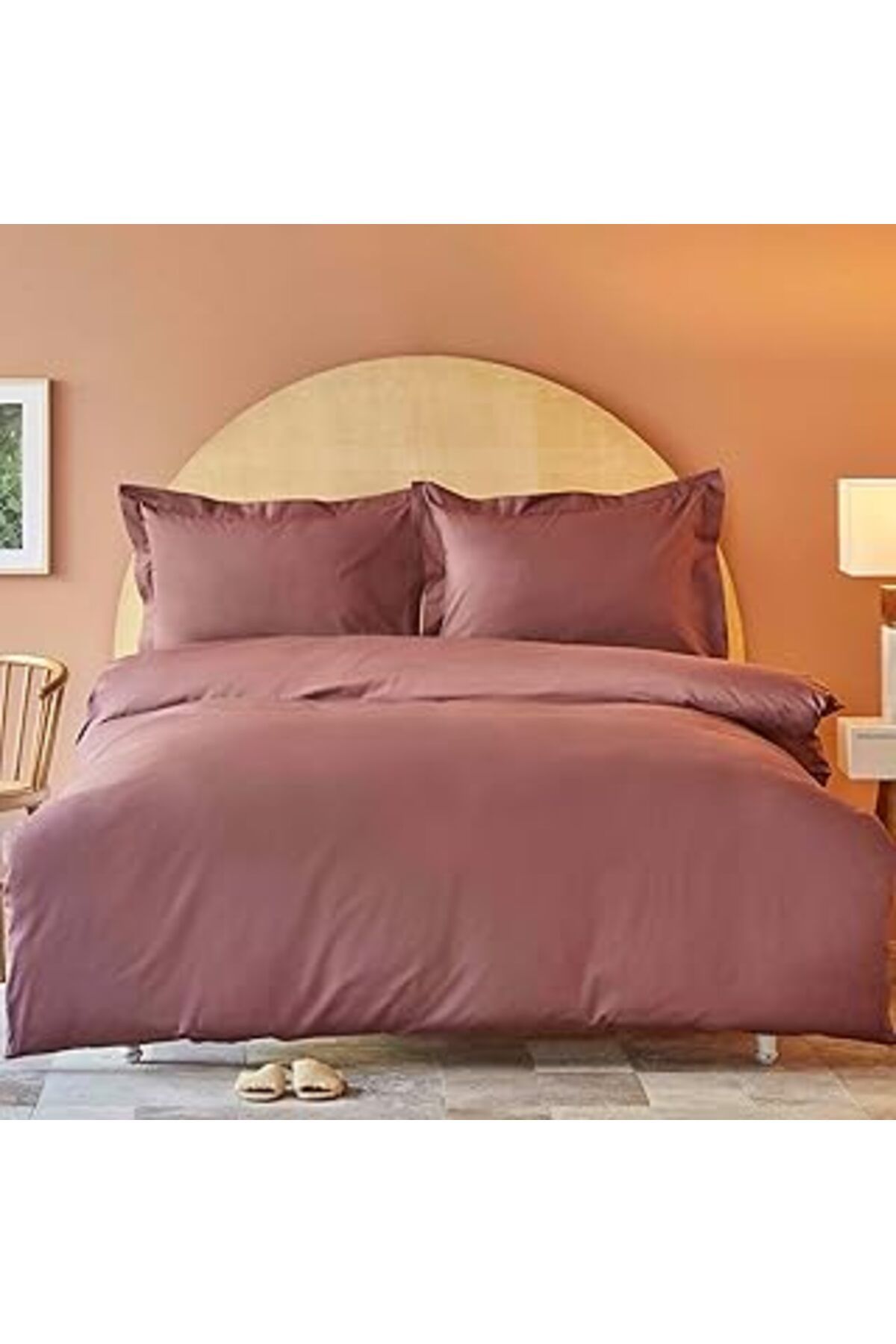 Mu Art Ahşap Karaca Home Back To Basic Sarabi %100 Pamuk Tek Kişilik Nevresim Takımı