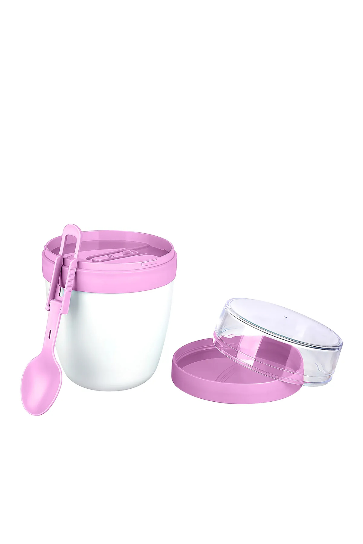 Titiz MixmeGO Müsli Kabı 650 ml Yoğurt Yulaf Saklama Kabı Beslenme