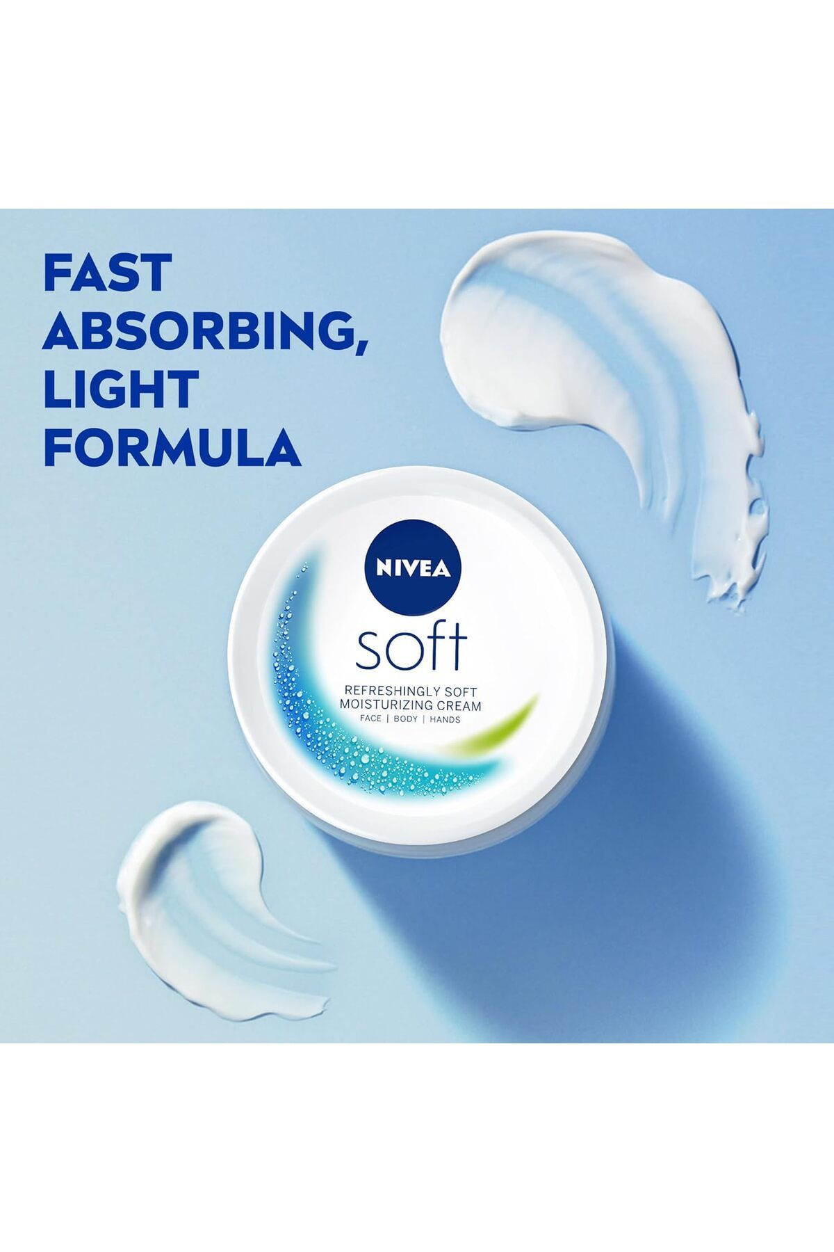 NIVEA-Soft Refreshing and Moisturizing Cream, 3 x 300ml Jar 9