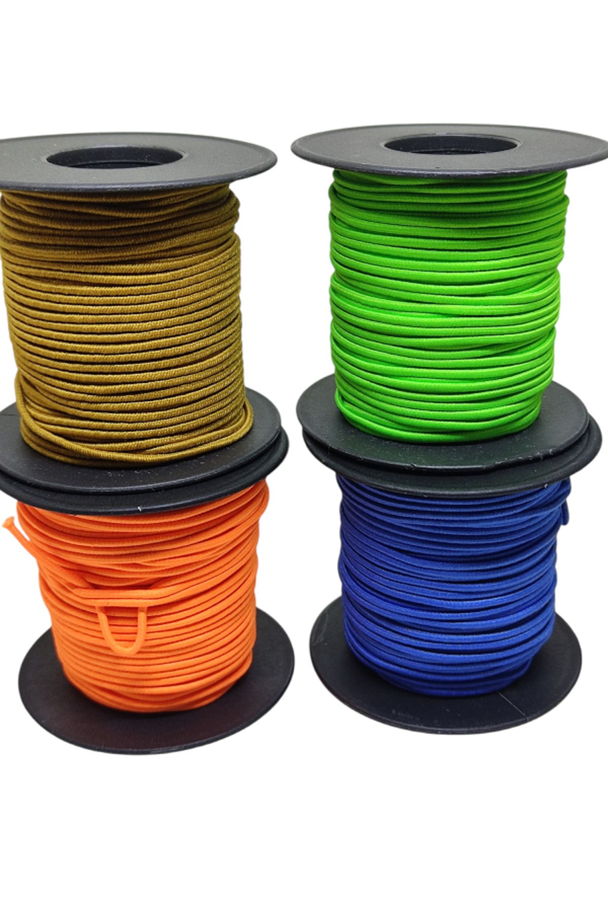 PARACORD-1.5 mm Rubber String 12 Reels Firebird 4