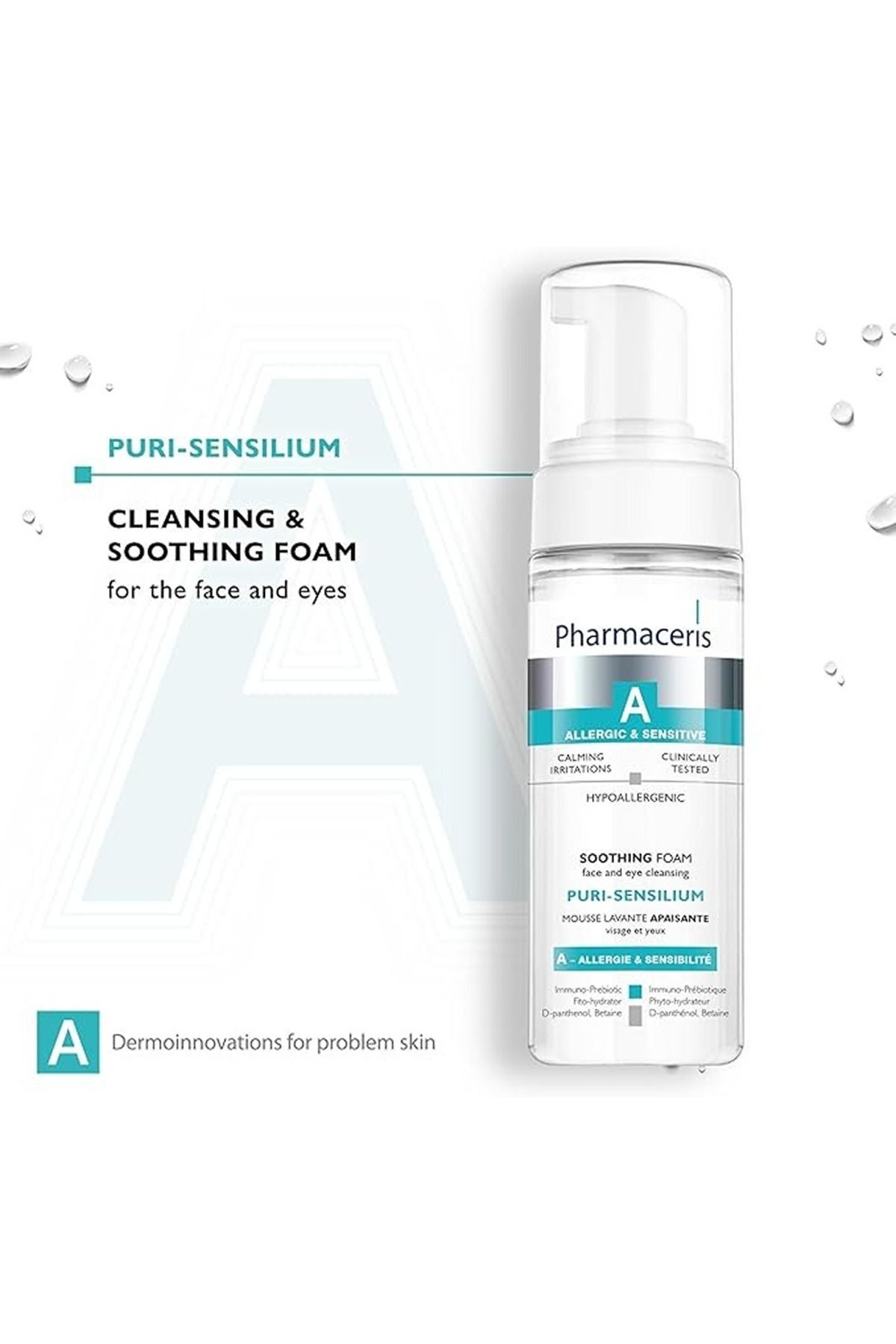 Pharmaceris-Pharmaceris A Puri-Sensilium Gentle Cleansing Face Foam, 150 ml 2