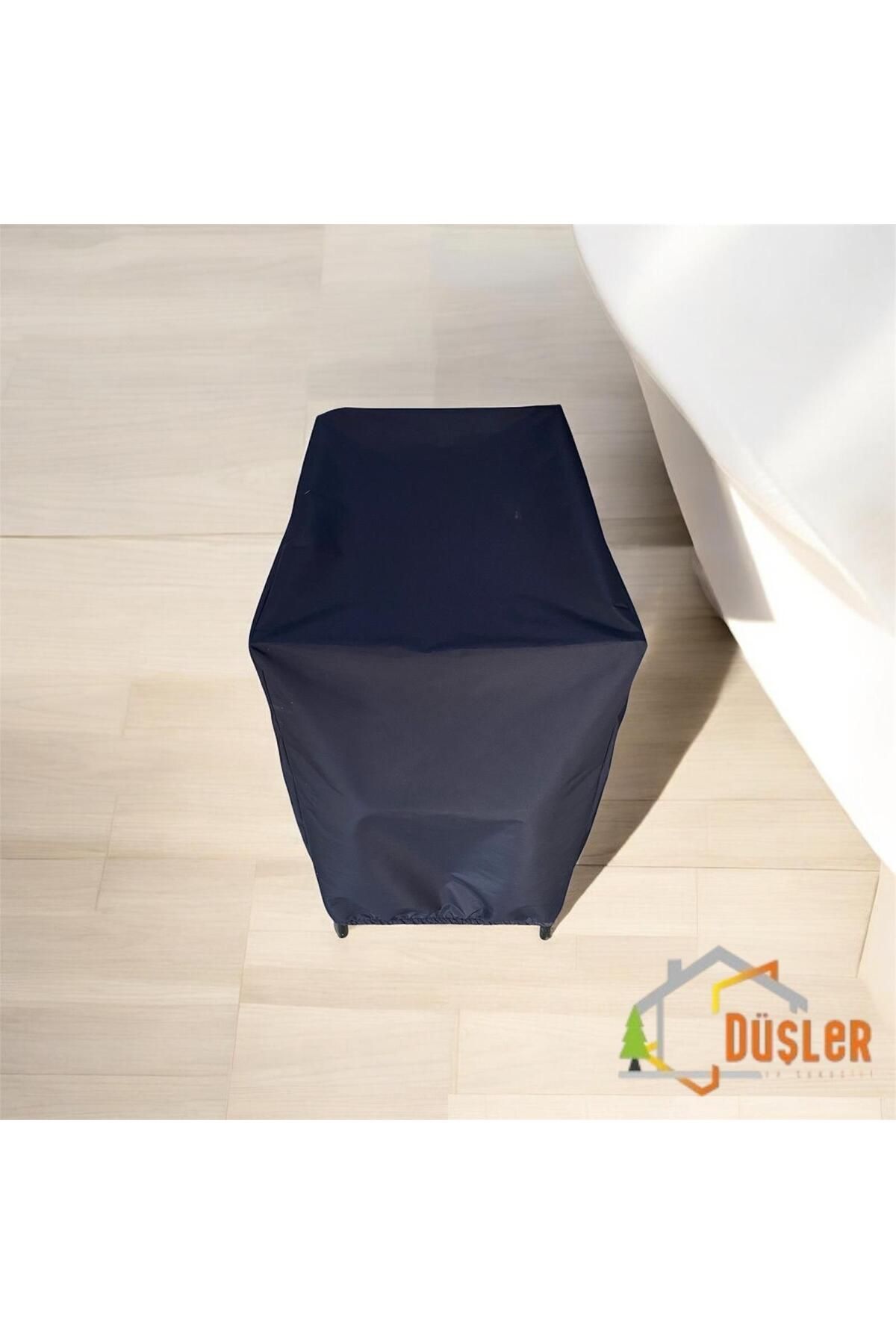 DÜŞLER EV TEKSTİLİ 60*60 Sandalye / Mobilya Koruma Örtüsü, %100 Su Geçirmez, İthal Mehler Kumaş, Lastikli Kılıf Branda