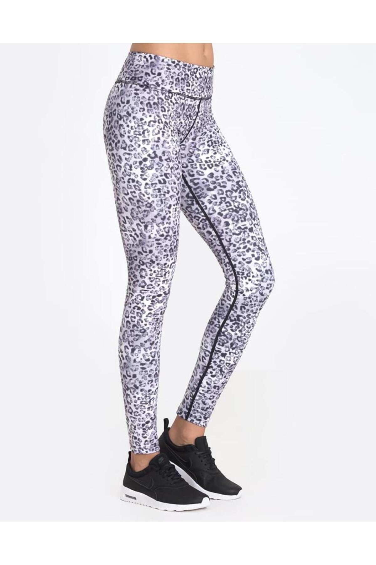 Vie Active-Rockell Elite White Leopard Sports Leggings 3