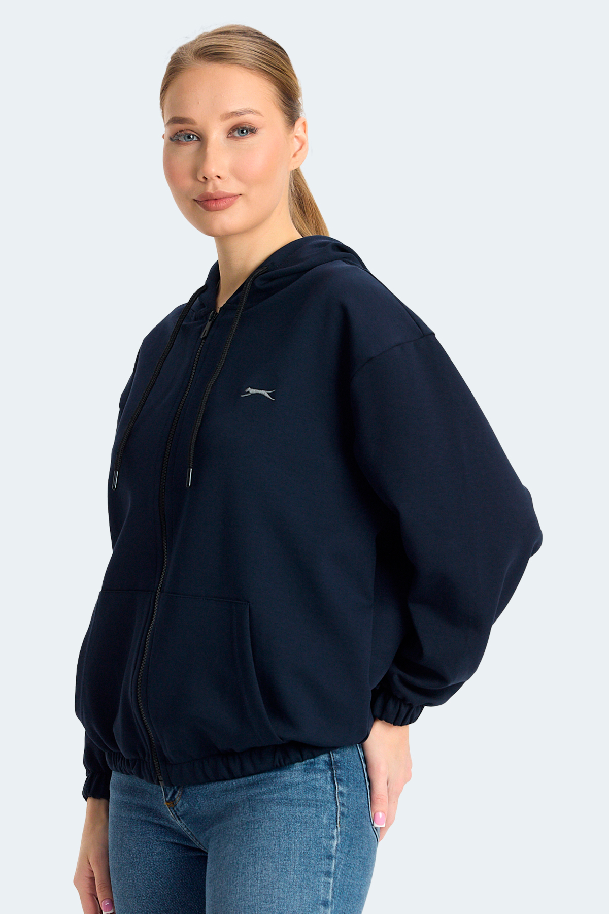 Slazenger KIMBERLEY Kadın Sweatshirt Lacivert görsel 3
