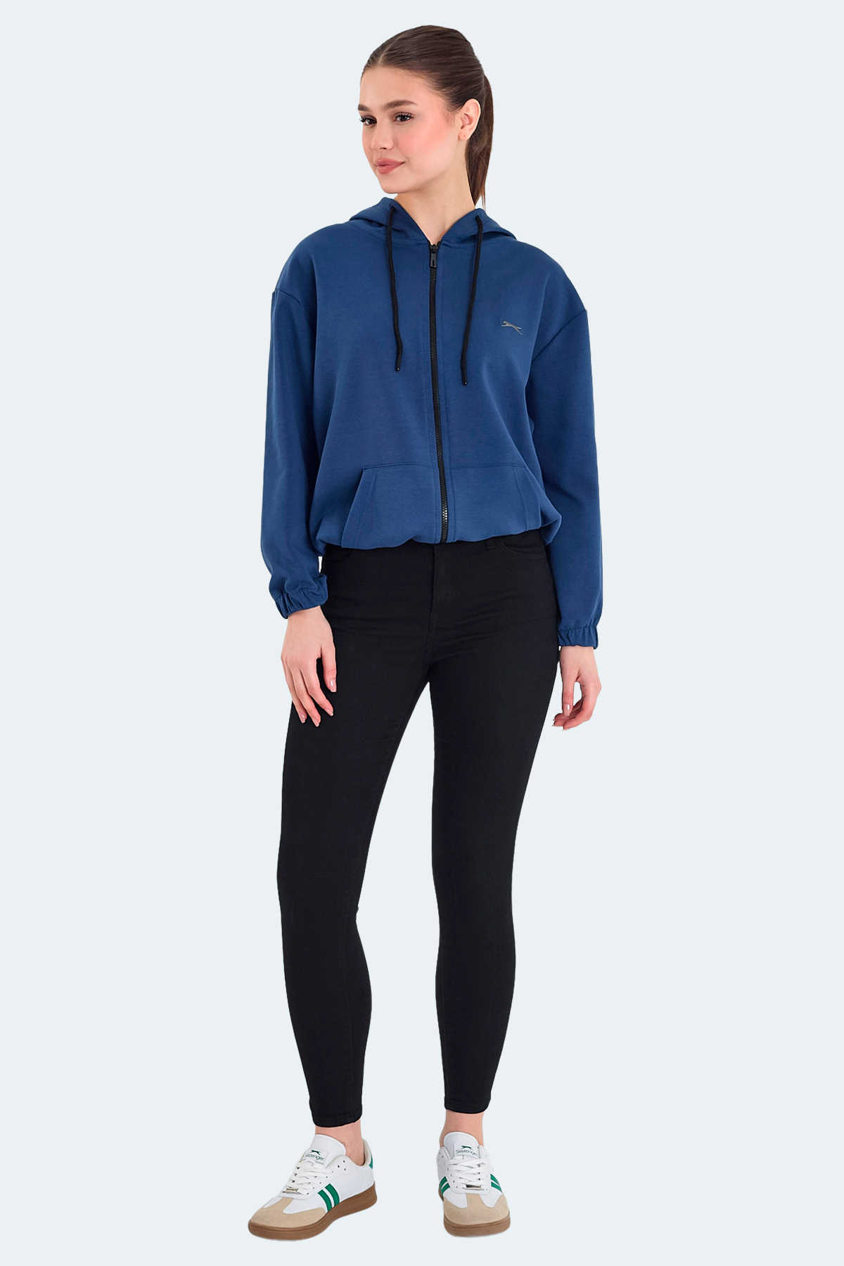 Slazenger KIMBERLEY Kadın Sweatshirt Indigo görsel 7