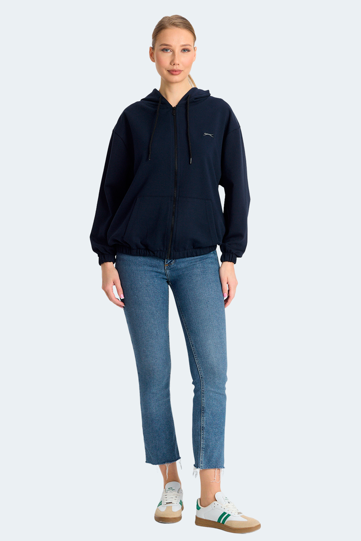 Slazenger KIMBERLEY Kadın Sweatshirt Lacivert görsel 7