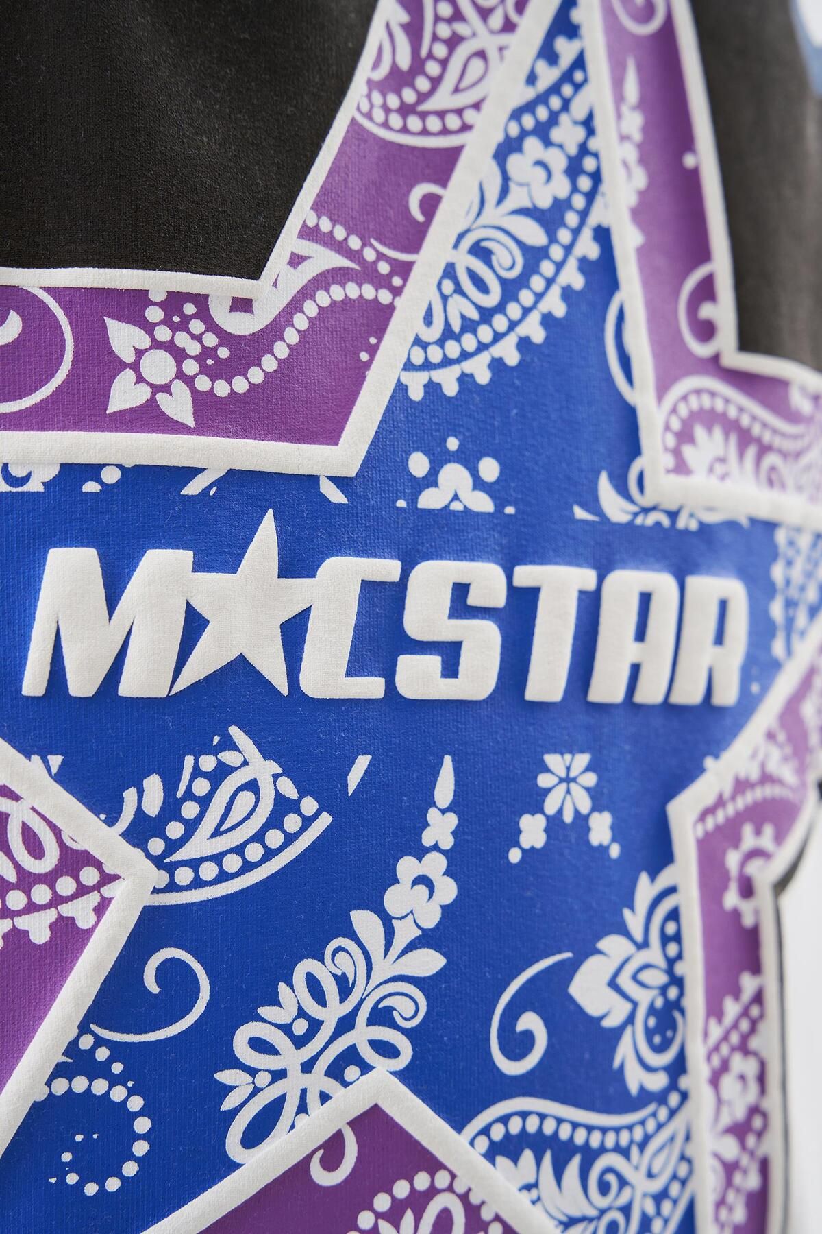 Machinist-Ανδρικό μπλουζάκι Macstar Flame Printed Oversize Ecru 4