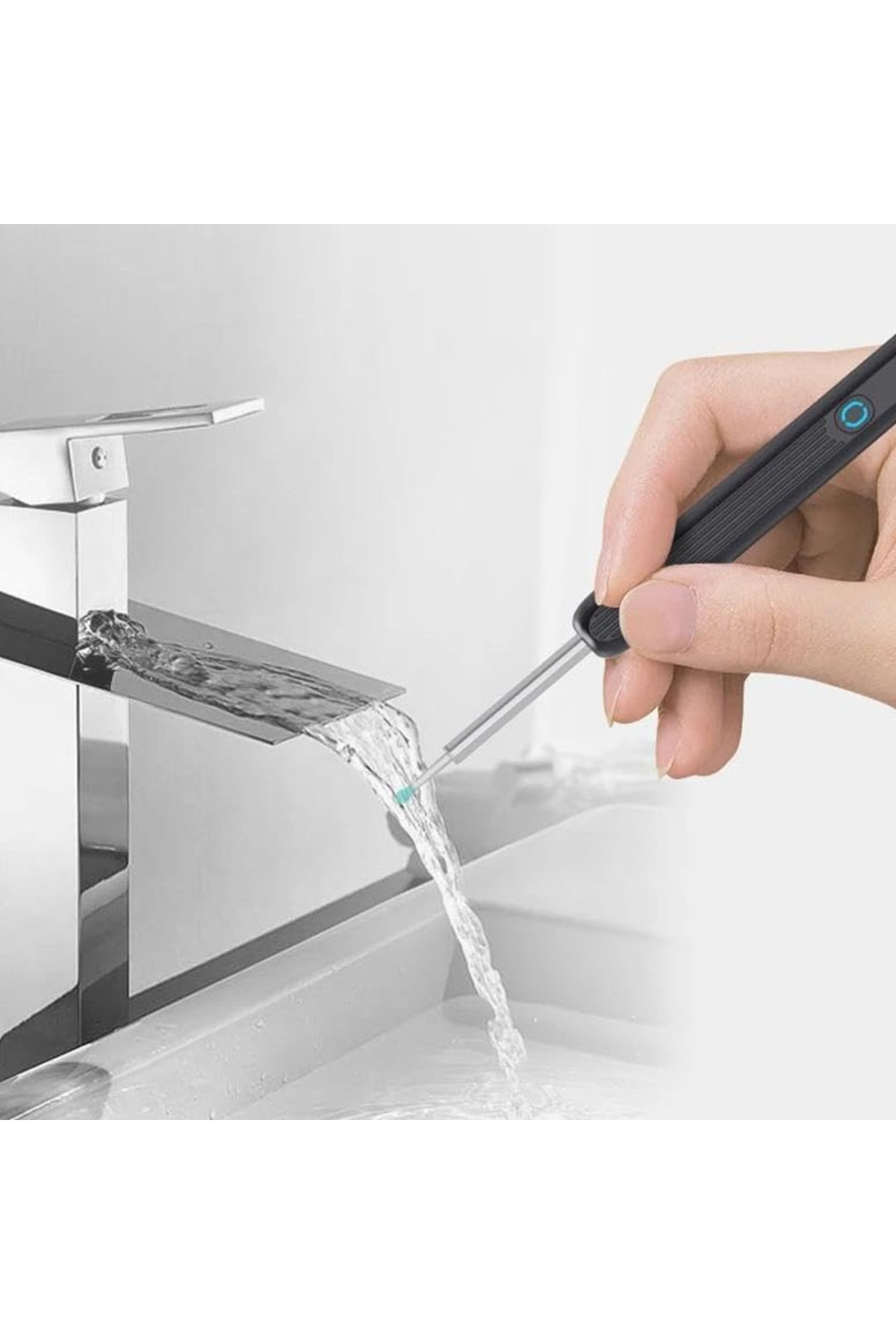 gaman NE3 Bebek ve Yetişkinler İçin USB Şarjlı Yedek Başlıklı Endoskop Kameralı Kulak Temizleme Cihazı fotoğrafı 4 (önizleme)