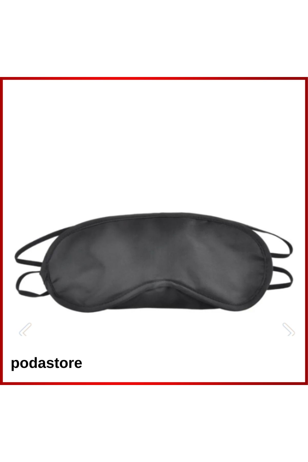 podastore-Unisex Washable Sleeping Mask Anti-Light Black Eye Patch 4