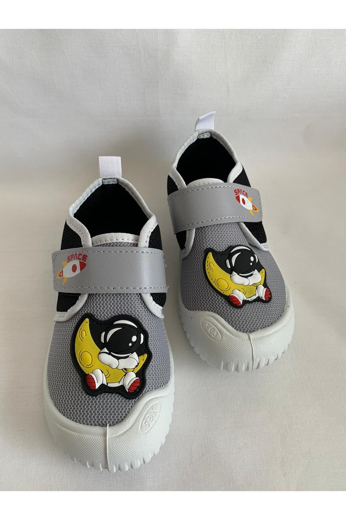 GEZER-Summer Linen Baby Kids Boys Shoes Astronaut Patterned 2