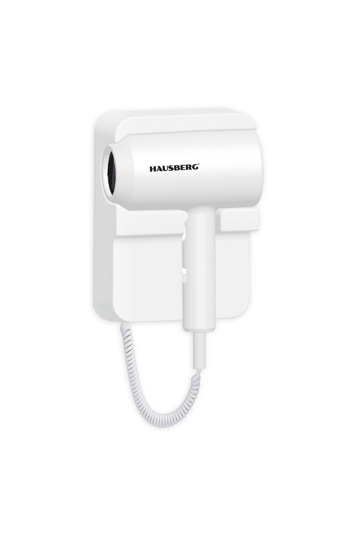 Hausberg Uscator De Par Cu Montaj Pe Perete Hb-260ab, 1200w, 2 Trepte Viteza, Protectie, Accesorii Incluse - One Size