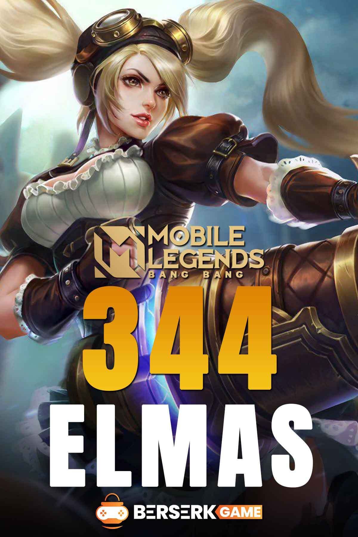 BERSERKGAME Mobile Legends Bang Bang 344 Elmas