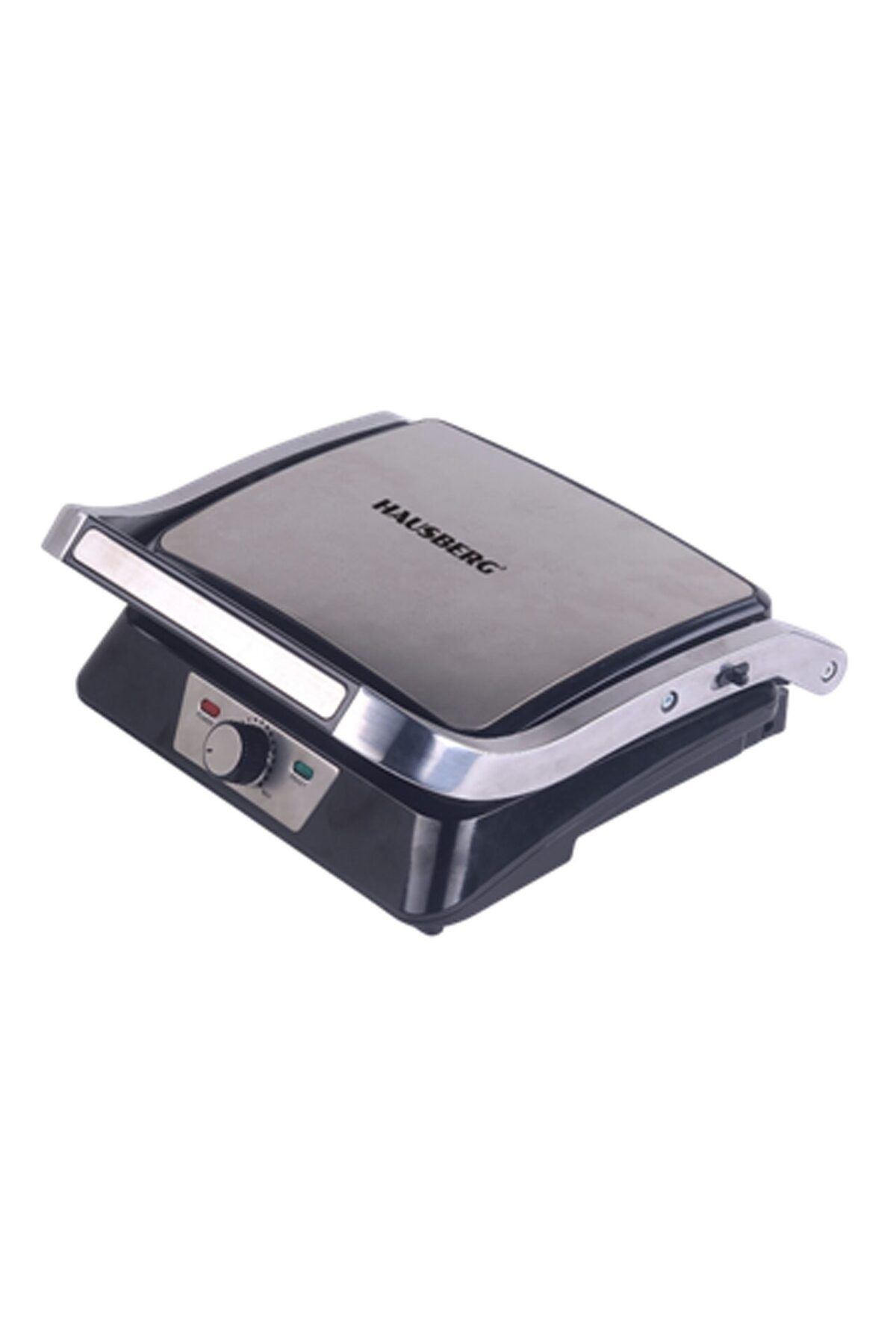 Hausberg Sandwich Maker & Grill Hb-538in, 1850-2200w, Termostat, Placi Acoperite Cu Granit, Aluminiu - One Size