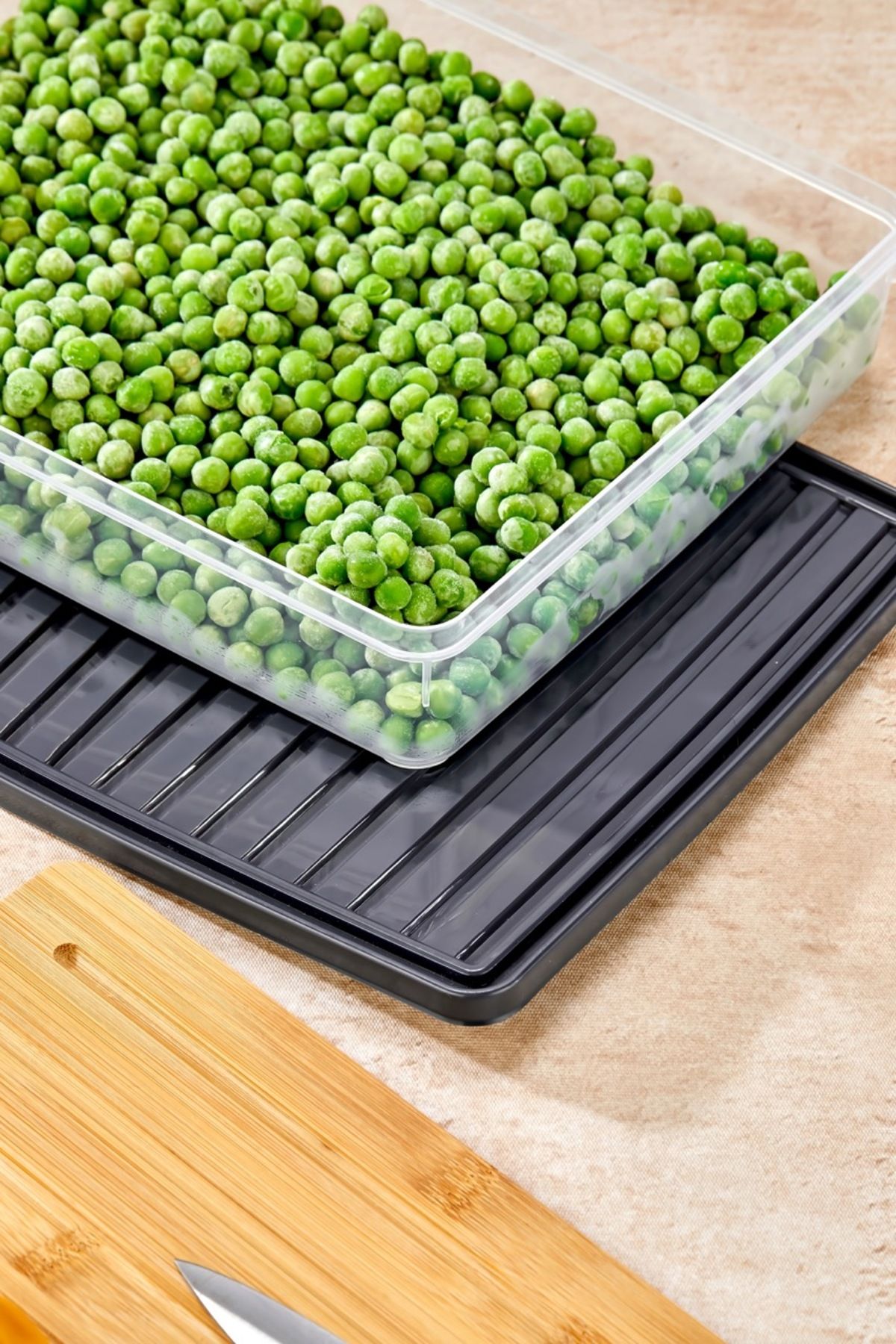 Nefiz Home-Refrigerator and Microwave Storage Container Set - Gray (4X2800 ml) 5